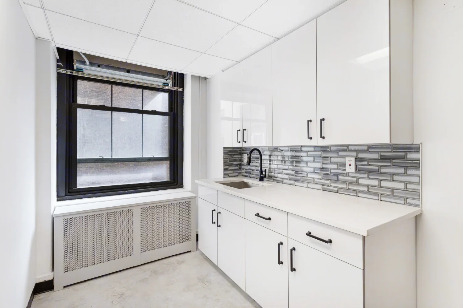 Completed Financial District office improvements