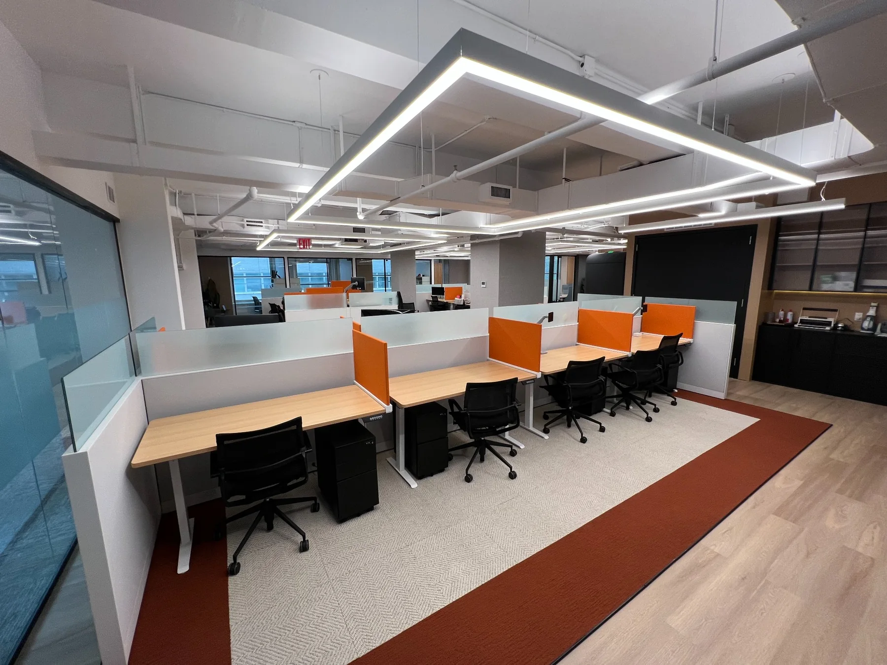 Midtown Commercial Office completed office interior